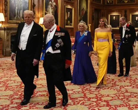 Royals Roll Out Red Carpet During Demonstrations; Jimmy Kimmel Taken Off Air Due To Kirk Remarks