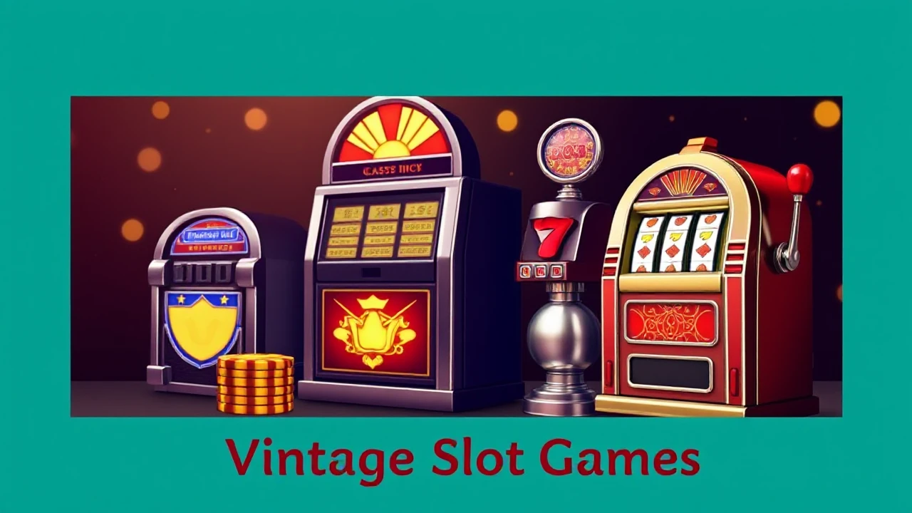 Exploring the Universe of Vintage Slot Games: Memories and Fun